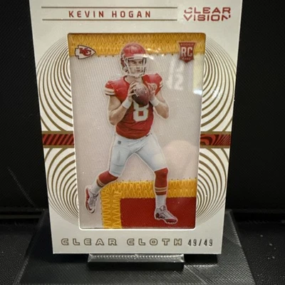 2016 Panini Clear Vision Rookie Clear Cloth Kevin Hogan /49 - Image 1 of 4