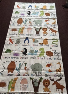 2013 Rare! Alexander henry” ABC With Me” OOP ( 1 .1/2 Yards/44’ Wide) - Picture 1 of 6