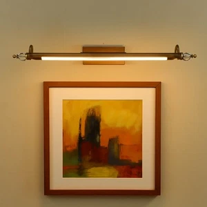 LED Wandlampe Metall L:79,5cm 8W Jugendstil Bilder Leuchte Wohnzimmer ALEXINA - Bild 1 von 9
