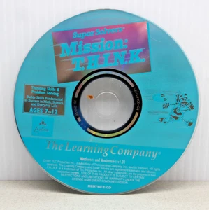 Super Solvers Mission THINK PC Game CDrom Thinking Skills Educational V1.0 1997 - Picture 1 of 1