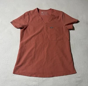 FIGS Catarina Women's Small One Pocket Scrub Top Pink FW1000 - Picture 1 of 7