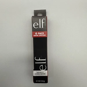 e.l.f. O FACE Satin Lipstick Vegan High Pigmented 81789 No Regrets 0.13oz - Picture 1 of 5