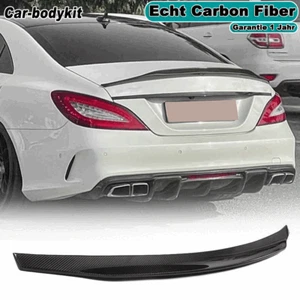 Carbon Heckspoiler für Mecedes CLS W218 C218 CLS63 12-17 FlügelLippe Spoiler - Picture 1 of 12