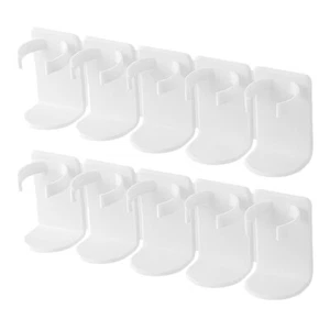 2 Pcs Wall-mounted Storage Rack Toothbrush Holder Bathroom Holders - Picture 1 of 12