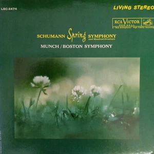 RCA LIVING STEREO LSC-2474 *SHADED DOG* SCHUMANN SYMPHONY #1 MUNCH *1S/1S* NM/NM - Picture 1 of 4