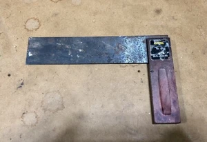 Vintage Stanley No 19 Engineers Square 9in - In Semi Decent Condition - Picture 1 of 3