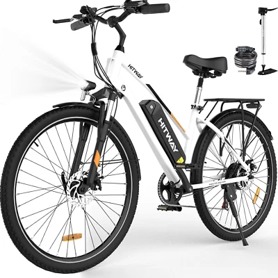 28" Bicicletta Elettrica, City E-Bike Unisex Adulto, Bici Elettrica Con Batteria - Immagine 1 di 4