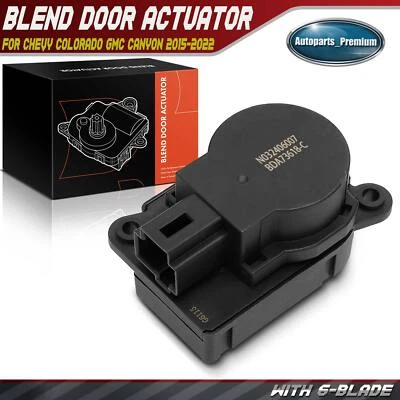 Actuador de puerta mezcla de HVAC para Chevrolet Colorado GMC Canyon 2015 2016 2017-2022 Foto 1 de 4