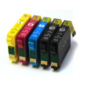 Set + Extra BK Compatible (non-OEM) Ink Cartridges to replace 18XL Series T1816 - Picture 1 of 1