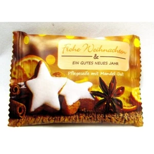 Seife Frohe Weihnachten, Mandel-Duft 8 x 25 g - Bild 1 von 2