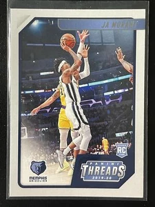 2019-20 Panini Chronicles #84 Ja Morant Threads RC Memphis Grizzlies - Picture 1 of 2