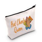 Corncob Food Cosmetic Bag Food Fans Gifts Hot Queen Makeup Zipper Pouch Bag F...