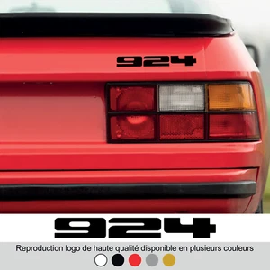 Sticker - Full Porsche 924 Logo - 5 Colors - High Strength - Decal - Picture 1 of 2