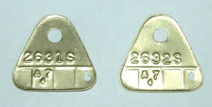 1957-58 2631S 2632S DUAL QUAD PLYMOUTH CARTER WCFB TAGS DATE CODE OF YOU CHOICE - Picture 1 of 4