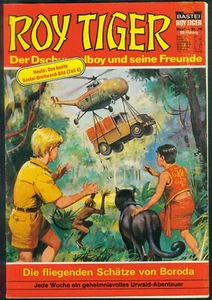 Roy Tiger n.54 con poster - Jungleboy avventura fumetto BASTEI TOP Z1 - Foto 1 di 3