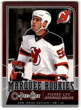 2008-09 O-Pee-Chee Pierre-Luc Letourneau-Leblond Rookie #770 New Jersey Devils