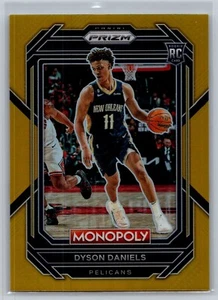 2022-2023 Prizm Monopoly Dyson Daniels Gold Prizm /49 - Picture 1 of 2