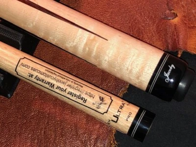 Jacoby Pool Cue With Jacoby Edge Ultra Pro Hybrid Shaft. Model 0318-86. - Image 1 of 4