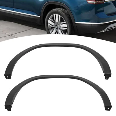 Pair Rear Fender Trims Molding Trims For 2018-2020 Volkswagen Atlas Left & Right Foto 1 de 4