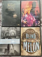 4 Music DVD's-Ben Harper, Alice in Chains Unplugged & Videos, Blind Melon Live