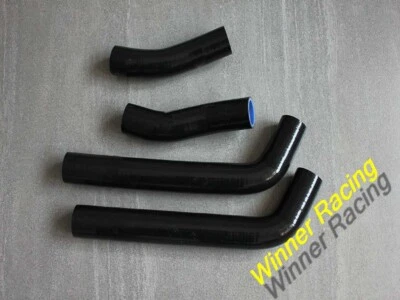 Manguera de radiador de silicona negra para TOYOTA MR2 Spyder MRS ZZW30 1ZZ-FE 1,8 L 2000-06 Foto 1 de 4