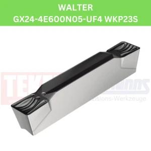 10 x WALTER GX24-4E600N05-UF4 WKP23S Stechplatten für Stahl & Guss - Picture 1 of 1