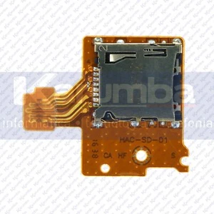 FLAT FLEX LETTORE NINTENDO SWITCH MICRO SD MEMORY CARD READER SOCKET SLOT PCB - Foto 1 di 1