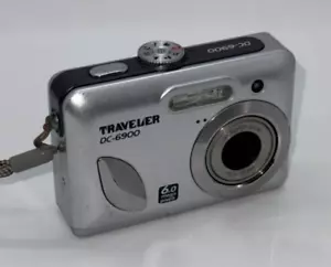 TRAVELER DC-6900 6.0MP Digital Camera - Silver - AUSSIE STOCK - Bild 1 von 2