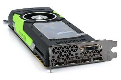 90Y2476 IBM NVIDIA QUADRO M6000 12GB 3072 CUDA CORES GRAPHICS CARD - Immagine 1 di 4