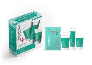 Proactiv Clean 3 Step 30 Days Acne Treatment Routine Cleaner Serum Moisturizer - Picture 1 of 6