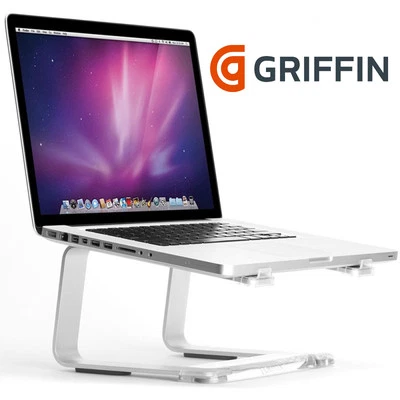 GRIFFIN ELEVATOR DESKTOP COMPUTER MACBOOK LAPTOP STAND COOLING DOCK GC16034-2 - Image 1 of 4