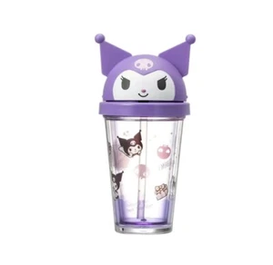 Sanrio Kuromi Insulated Water Cup Smoothie Kawaii New 600ml - Picture 1 of 3