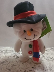 Singing & Dancing Animated Snowman 10" High It's Christmas -waljs And Sings - Picture 1 of 5