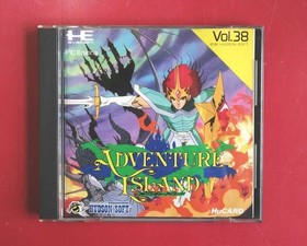 HUDSON PC Engine Hu Card Soft Adventure Island Used