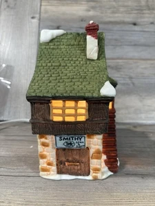 Dept 56 1984 Bean and Son Smithy Shop 65153 Shops Of Dickens Village No Box - Picture 1 of 6