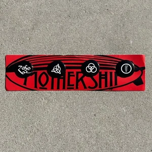 Vtg Led Zeppelin Mothership Set of 4 ZoSo Logo 1” Button Pins Robert Plant Page - Picture 1 of 7