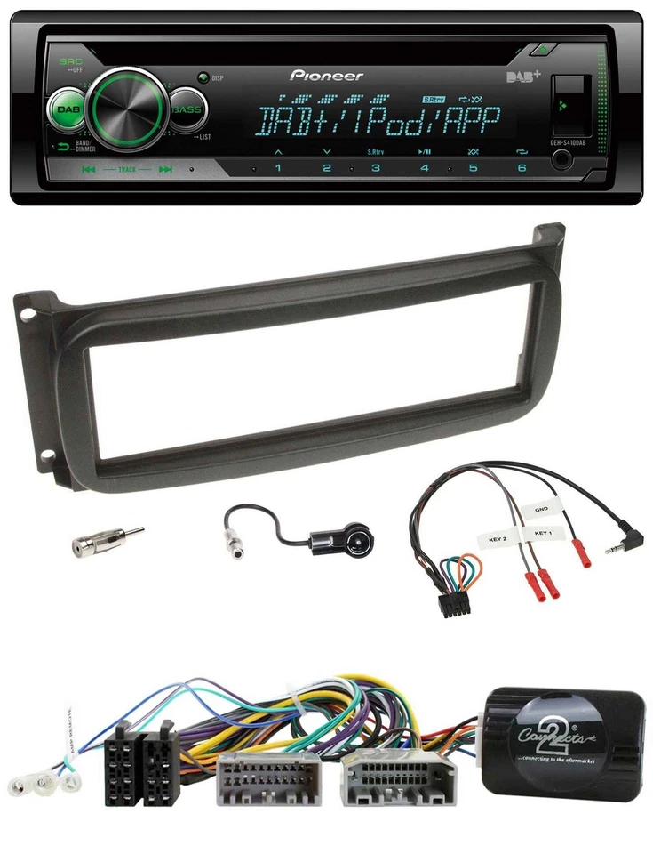 Pioneer USB MP3 DAB Lenkrad CD Autoradio für Chrysler Dofge RAM ab 2002 - Bild 1 von 4