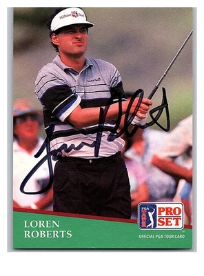1991 Pro Set #149 Loren Roberts Signed Auto Autograph - Image 1 of 2