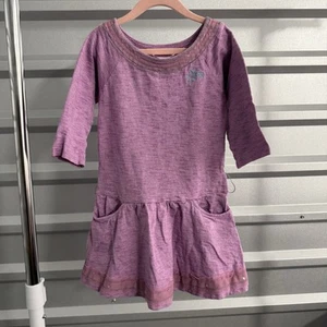 American Girl Doll Purple lace and sequin Kids Dress, Size 7 years - Picture 1 of 3