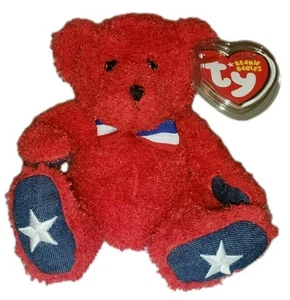 Ty Beanie Baby - SPARKLERS the Bear (Internet Exclusive) 5.5" MWMTs Stuffed Toy - Picture 1 of 7