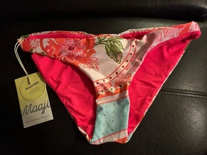 Neu Maaji korallenblaues Wende-Bikiniunterteil Größe XS 81 $ - Bild 1 von 6