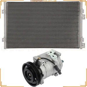 For 2001-09 Chrysler PT Cruiser 2.4L l4 AC Condenser & AC Compressor Cooling Kit - Foto 1 di 5