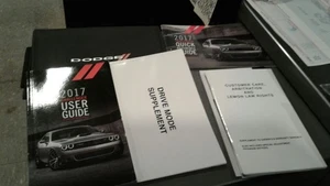 2017 DODGE CHALLENGER OWNERS MANUAL USER GUIDE WITH CASE - Bild 1 von 5