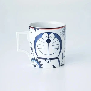 Meissen × Doraemon collaboration mug cup 310ml Blue Onion Rare Tableware New JP - Picture 1 of 10