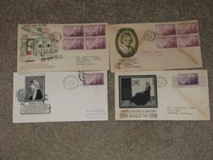 Día de la Madre FDC, 2 bloques y 2 individuales - cachés diferentes - Imagen 1 de 1