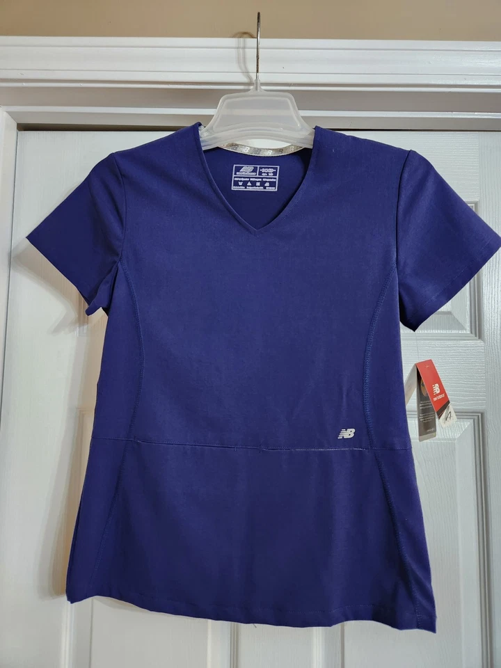 Blusa Médica New Balance para Mujer, Estilo 140. Azul marino, pequeño-xxs ¡nuevo con etiquetas!! Foto 1 de 4