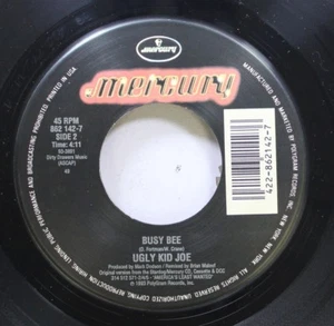 Rock 45 Ugly Kid Joe - Busy Bee / On Mercury - Picture 1 of 2