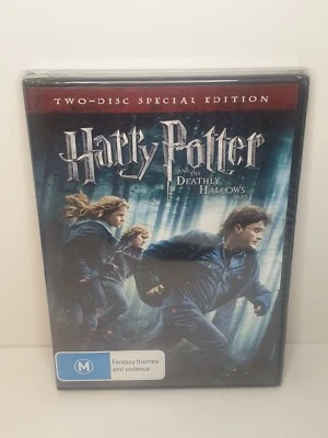 Harry Potter and the Deathly Hallows Part 1&2 (DVD,4Disc Region 4 Preowned) - Image 1 of 4