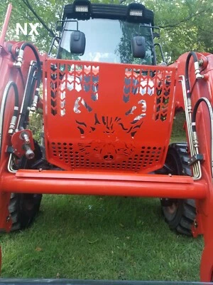 BROKEN ANVIL METALWORKS Kioti Tractor Grille / Brush Guard Inserts: NS & NX Models