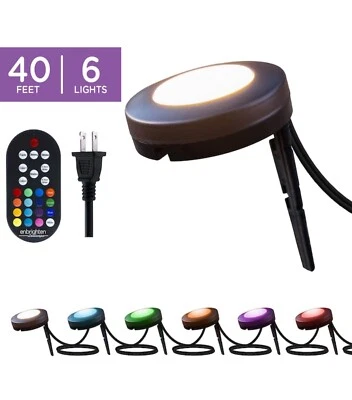 ENBRIGHTEN Seasons Landscape Lights, 40 ft. , 6 LED COLOR (BE) - Image 1 of 4